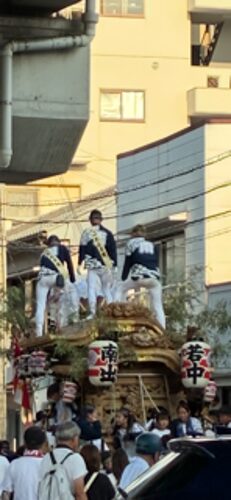 ＜尼崎＞白髪一雄さんとだんじり イメージ